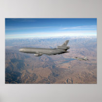 KC-10 Extender and FA 18 Hornet