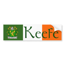 Keefe Coat of Arms Bumper Sticker