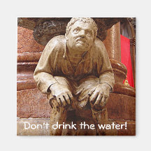 Keeled Over Fridge Magnet