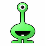 Keen Alien Photo Cut Out