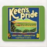 Keen's Pride  Frostproof Florida Label mousepads