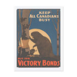 Keep All Canadians Busy postcards