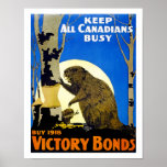 Keep All Canadians Busy Print