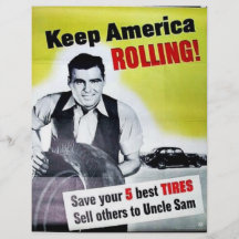 Keep America Rolling Custom Flyer