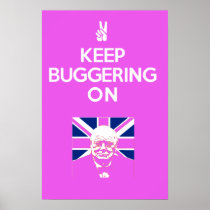 Keep Buggering ON Poster