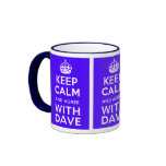 Keep Calm And Agree With Dave ~ U.K Politics mugs