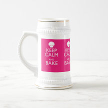 KEEP CALM AND BAKE COFFEE MUG