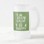 Keep Calm and Be Happy (dance) (customisable) Mug
