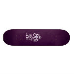 Keep Calm and Bike On (customisable colour) Skate Deck