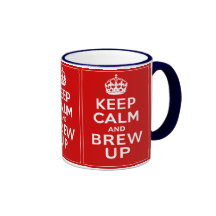 Keep Calm and Brew Up Coffee Mug