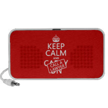 Keep Calm and Call A Lawyer (in any colour) Portable Speakers