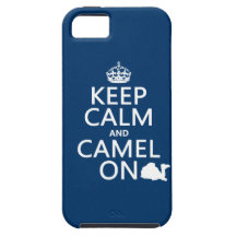 Keep Calm and Camel On (all colours) iPhone 5 Cover