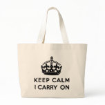 Keep Calm And Carry On bags