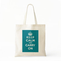 Keep Calm and Carry On_BAG_AQUA