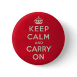 Keep Calm and Carry On Button
