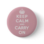 Keep Calm And Carry On buttons
