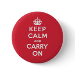 Keep Calm And Carry On buttons