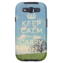 keep calm and carry on galaxy s3 cases