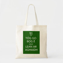 Keep Calm and Carry On IRISH Bags