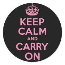 Keep Calm And Carry On. Light Pink. Best Price.