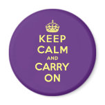 Keep Calm And Carry On magnets