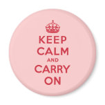 Keep Calm And Carry On magnets