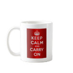 Keep Calm And Carry On mugs