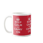Keep Calm And Carry On mugs