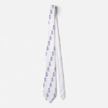 Keep Calm and Carry On Navy Blue Text ties