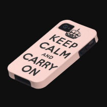 keep calm and carry on Original casemate cases