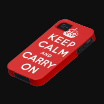keep calm and carry on Original casemate cases