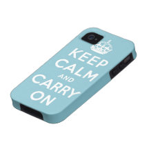 keep calm and carry on Original iPhone 4/4S Cases