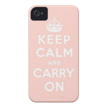 keep calm and carry on Original iPhone 4 Cases