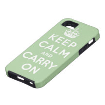 keep calm and carry on Original iPhone 5 Covers