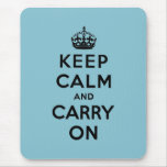keep calm and carry on Original Mousepad