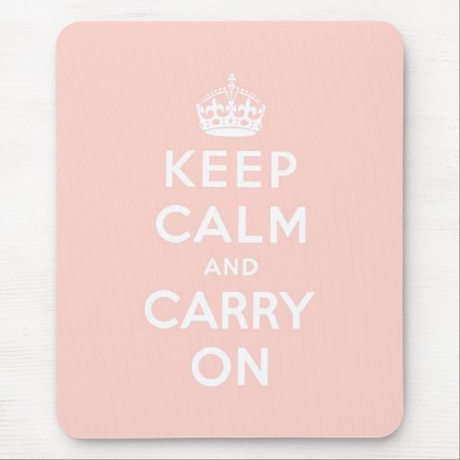 keep calm and carry on Original Mousepads