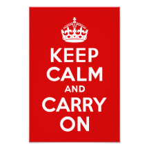 Keep Calm and Carry On Photo