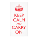 Keep Calm and Carry On photo cards
