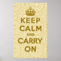 Keep Calm And Carry On posters