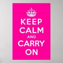 Keep Calm and Carry On Print