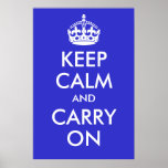 Keep Calm and Carry On Print