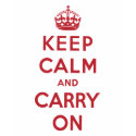 Keep Calm and Carry On Shirt