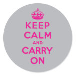 Keep Calm And Carry On stickers