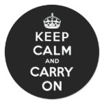 Keep Calm And Carry On stickers