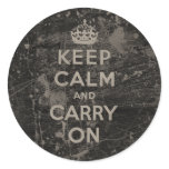 Keep Calm And Carry On stickers