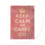 Keep Calm And Carry On stickers
