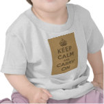 Keep Calm And Carry On t-shirts