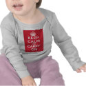 Keep Calm And Carry On t-shirts