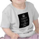 Keep Calm And Carry On t-shirts