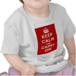 Keep Calm And Carry On t-shirts